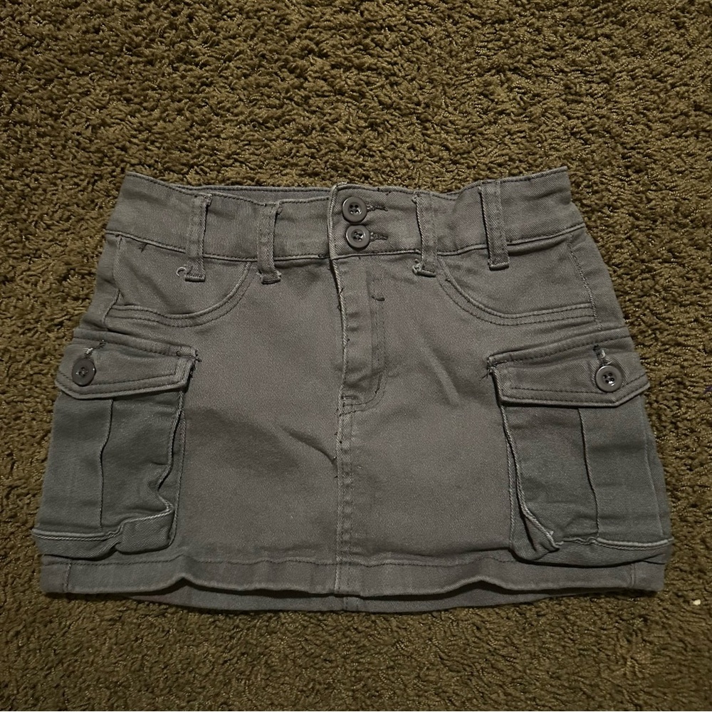 SHEIN Gray Mini Skirt